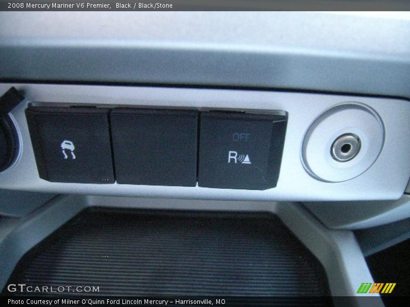 Black / Black/Stone 2008 Mercury Mariner V6 Premier