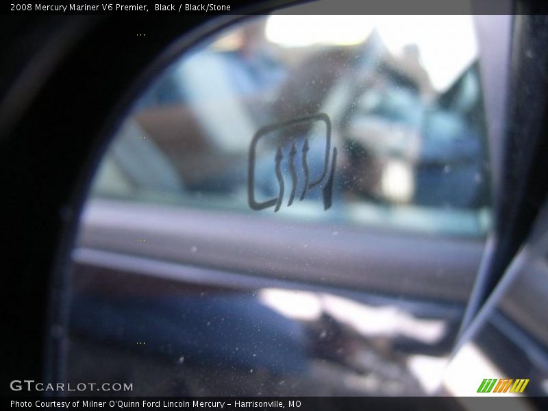 Black / Black/Stone 2008 Mercury Mariner V6 Premier