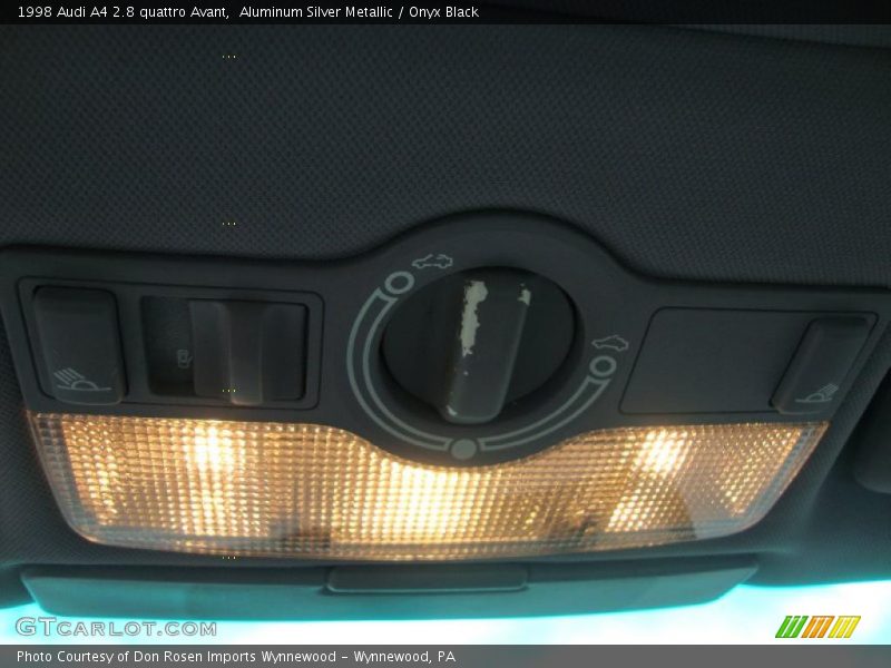 Aluminum Silver Metallic / Onyx Black 1998 Audi A4 2.8 quattro Avant