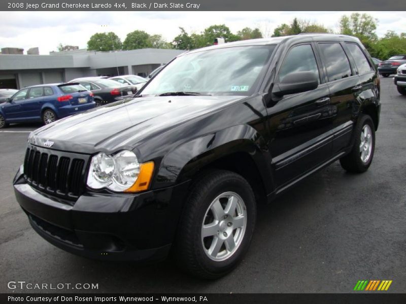 Black / Dark Slate Gray 2008 Jeep Grand Cherokee Laredo 4x4