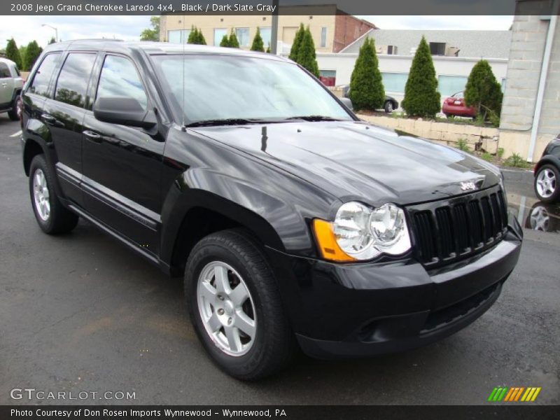 Black / Dark Slate Gray 2008 Jeep Grand Cherokee Laredo 4x4