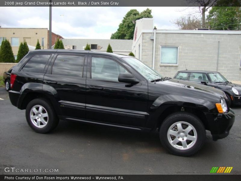 Black / Dark Slate Gray 2008 Jeep Grand Cherokee Laredo 4x4