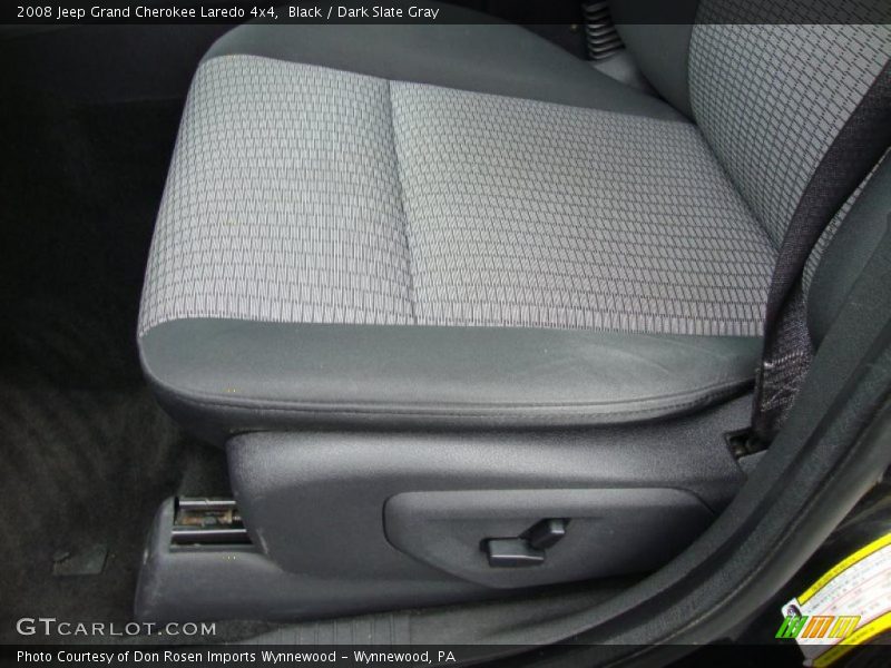 Black / Dark Slate Gray 2008 Jeep Grand Cherokee Laredo 4x4