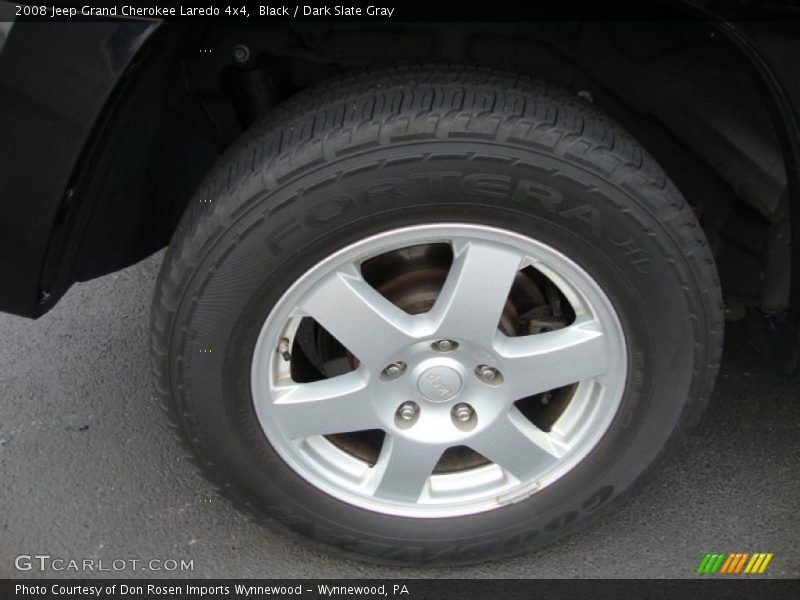 Black / Dark Slate Gray 2008 Jeep Grand Cherokee Laredo 4x4