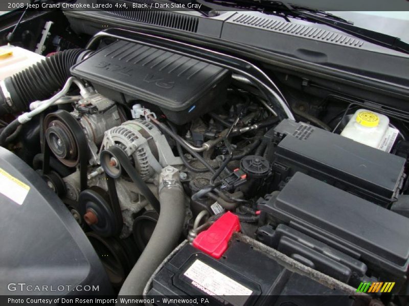 Black / Dark Slate Gray 2008 Jeep Grand Cherokee Laredo 4x4