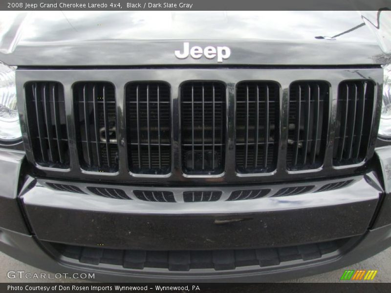 Black / Dark Slate Gray 2008 Jeep Grand Cherokee Laredo 4x4