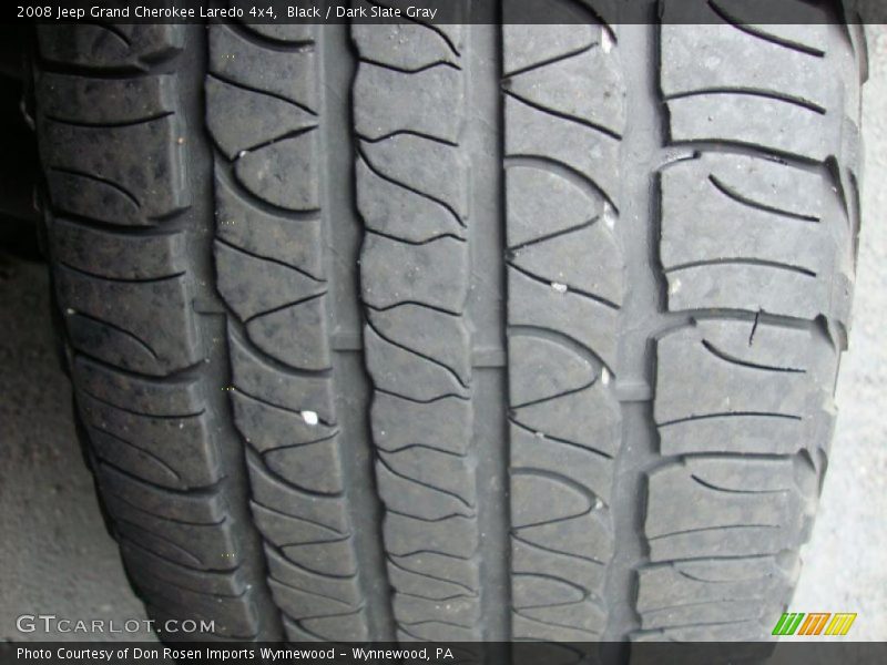 Black / Dark Slate Gray 2008 Jeep Grand Cherokee Laredo 4x4