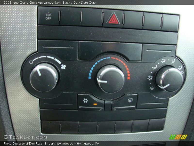 Black / Dark Slate Gray 2008 Jeep Grand Cherokee Laredo 4x4