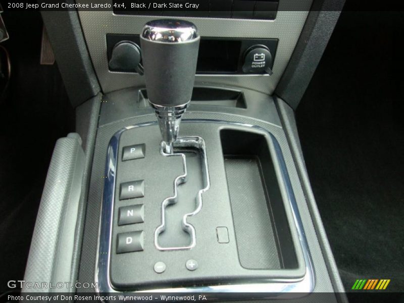 Black / Dark Slate Gray 2008 Jeep Grand Cherokee Laredo 4x4