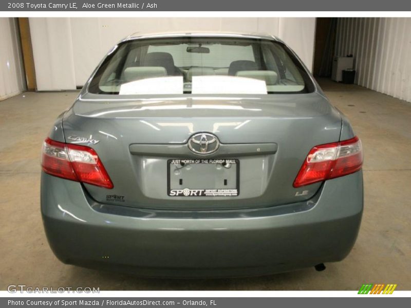Aloe Green Metallic / Ash 2008 Toyota Camry LE