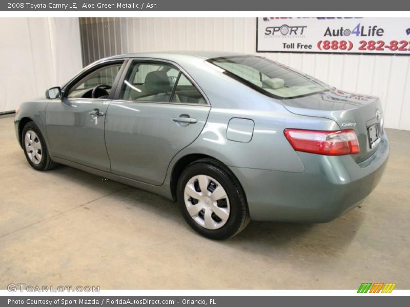 Aloe Green Metallic / Ash 2008 Toyota Camry LE