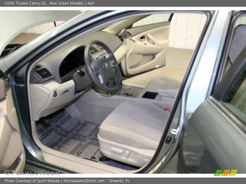 Aloe Green Metallic / Ash 2008 Toyota Camry LE