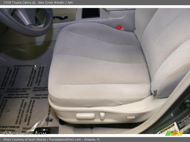 Aloe Green Metallic / Ash 2008 Toyota Camry LE