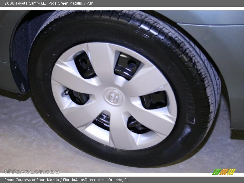 Aloe Green Metallic / Ash 2008 Toyota Camry LE