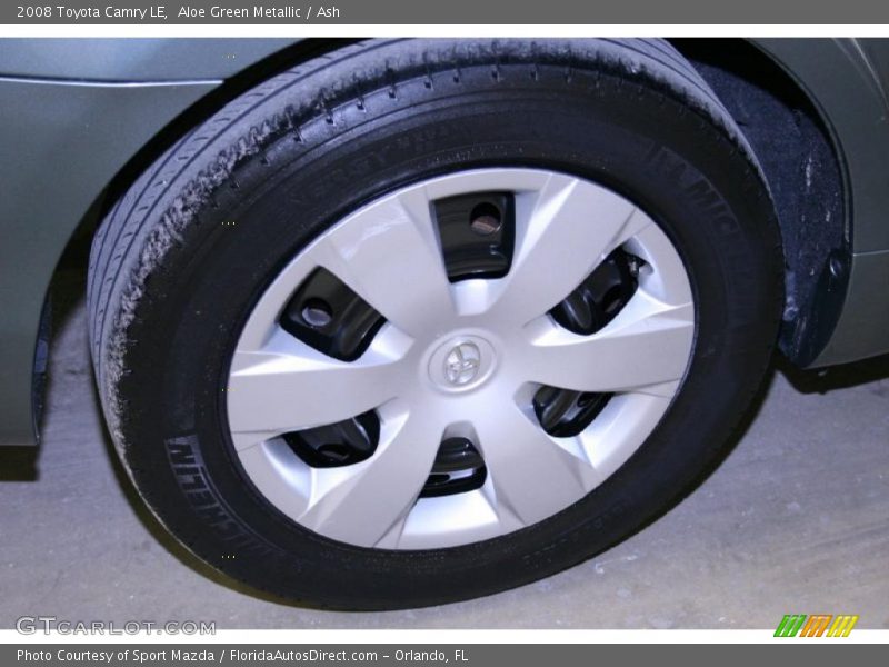 Aloe Green Metallic / Ash 2008 Toyota Camry LE