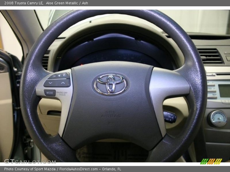 Aloe Green Metallic / Ash 2008 Toyota Camry LE