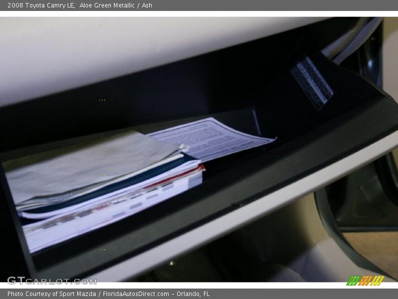 Aloe Green Metallic / Ash 2008 Toyota Camry LE