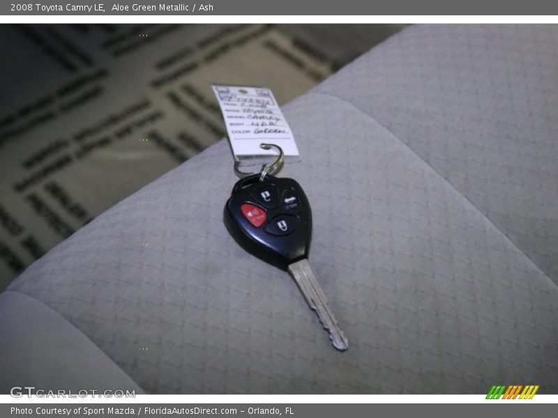 Aloe Green Metallic / Ash 2008 Toyota Camry LE