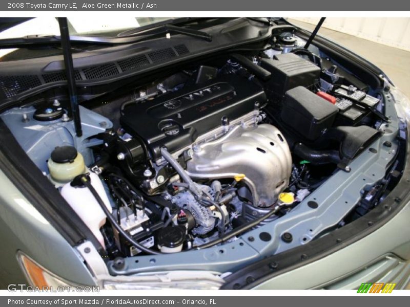 Aloe Green Metallic / Ash 2008 Toyota Camry LE