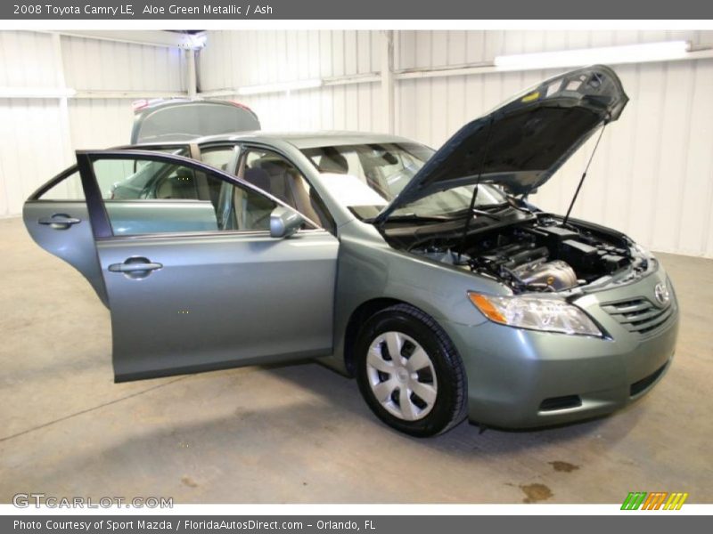 Aloe Green Metallic / Ash 2008 Toyota Camry LE