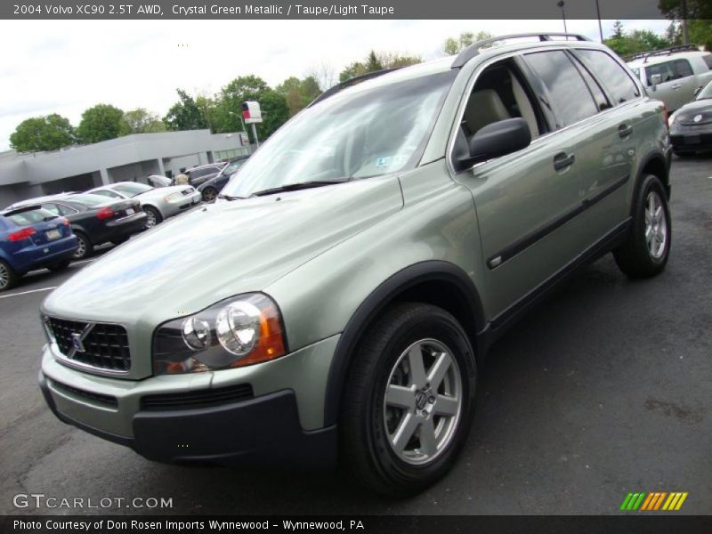 Crystal Green Metallic / Taupe/Light Taupe 2004 Volvo XC90 2.5T AWD