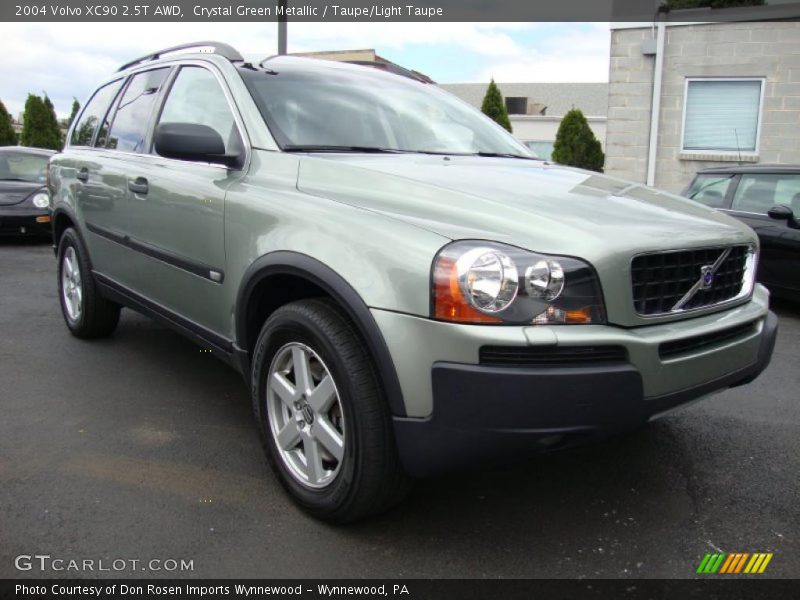 Crystal Green Metallic / Taupe/Light Taupe 2004 Volvo XC90 2.5T AWD