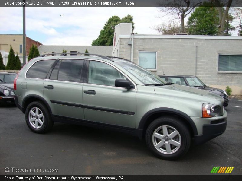 Crystal Green Metallic / Taupe/Light Taupe 2004 Volvo XC90 2.5T AWD