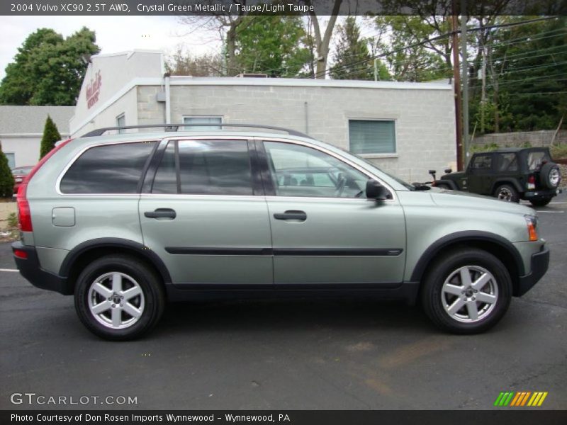 Crystal Green Metallic / Taupe/Light Taupe 2004 Volvo XC90 2.5T AWD
