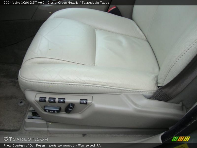 Crystal Green Metallic / Taupe/Light Taupe 2004 Volvo XC90 2.5T AWD