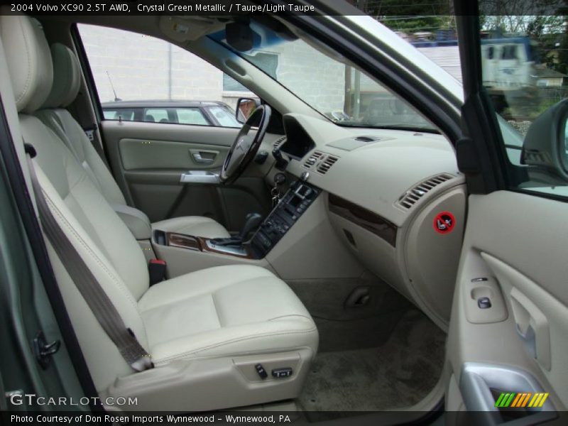 Crystal Green Metallic / Taupe/Light Taupe 2004 Volvo XC90 2.5T AWD
