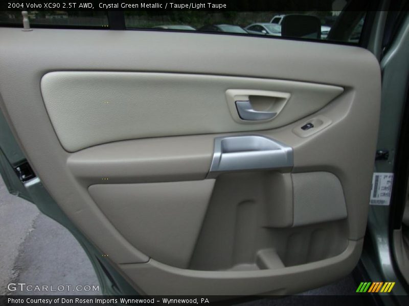 Crystal Green Metallic / Taupe/Light Taupe 2004 Volvo XC90 2.5T AWD