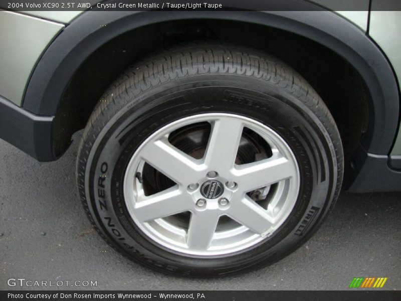 Crystal Green Metallic / Taupe/Light Taupe 2004 Volvo XC90 2.5T AWD
