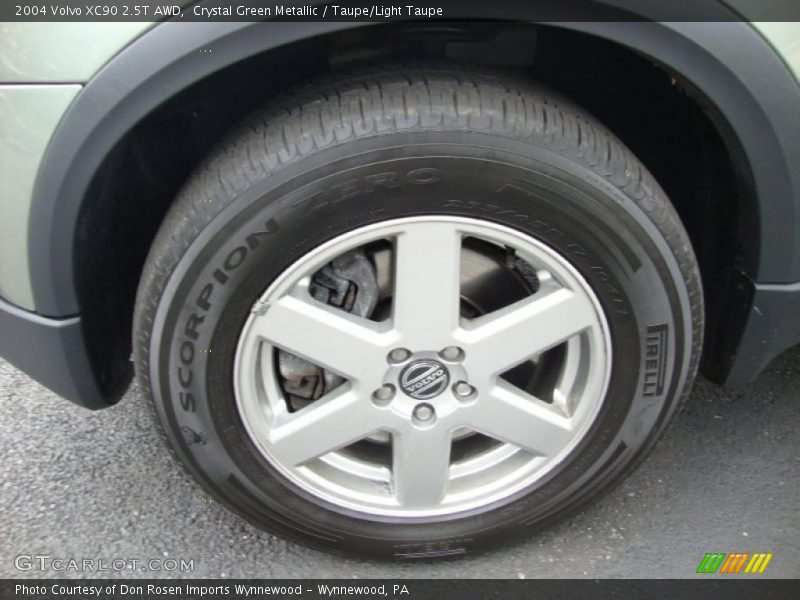 Crystal Green Metallic / Taupe/Light Taupe 2004 Volvo XC90 2.5T AWD
