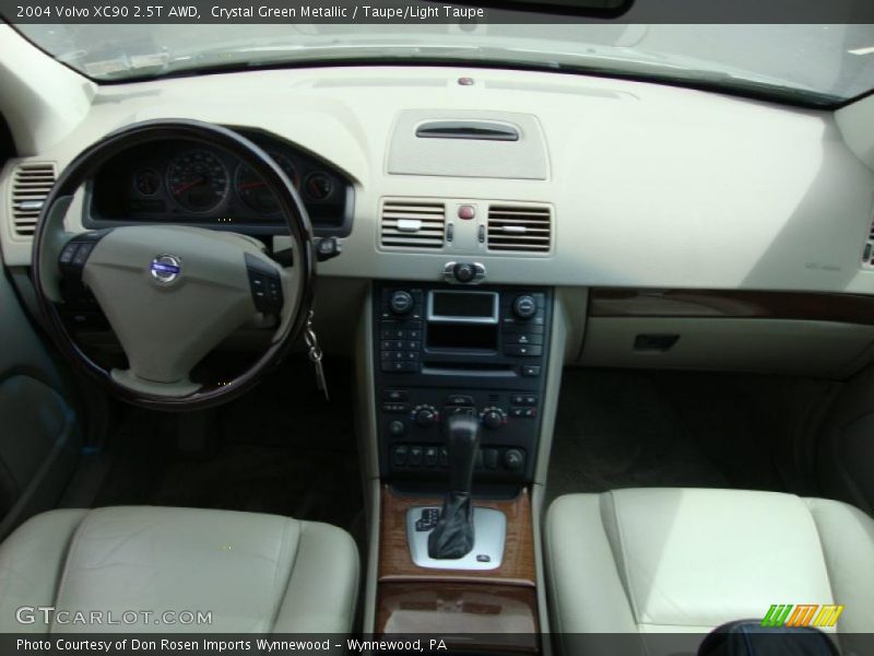 Crystal Green Metallic / Taupe/Light Taupe 2004 Volvo XC90 2.5T AWD