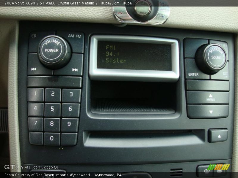 Crystal Green Metallic / Taupe/Light Taupe 2004 Volvo XC90 2.5T AWD