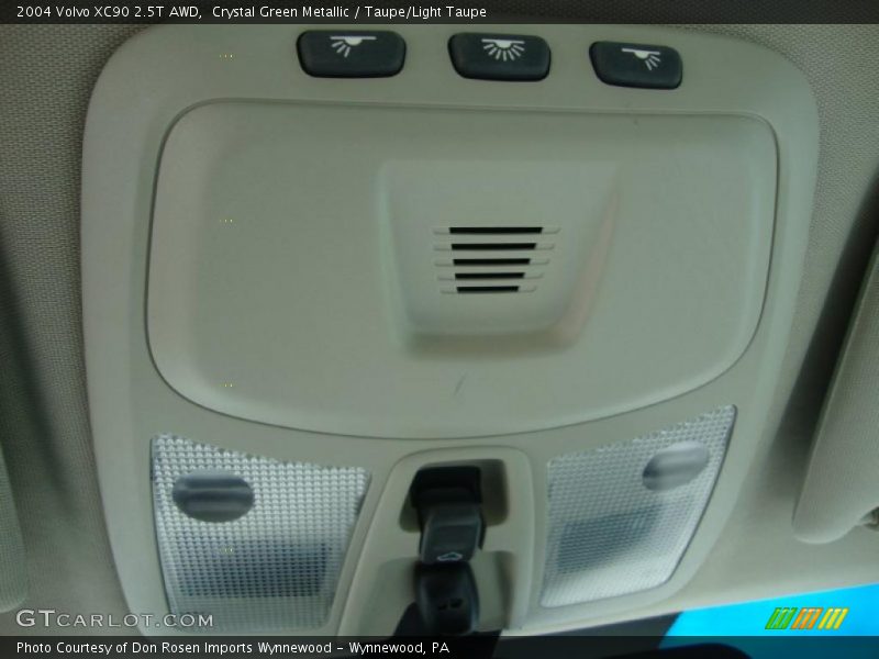 Crystal Green Metallic / Taupe/Light Taupe 2004 Volvo XC90 2.5T AWD
