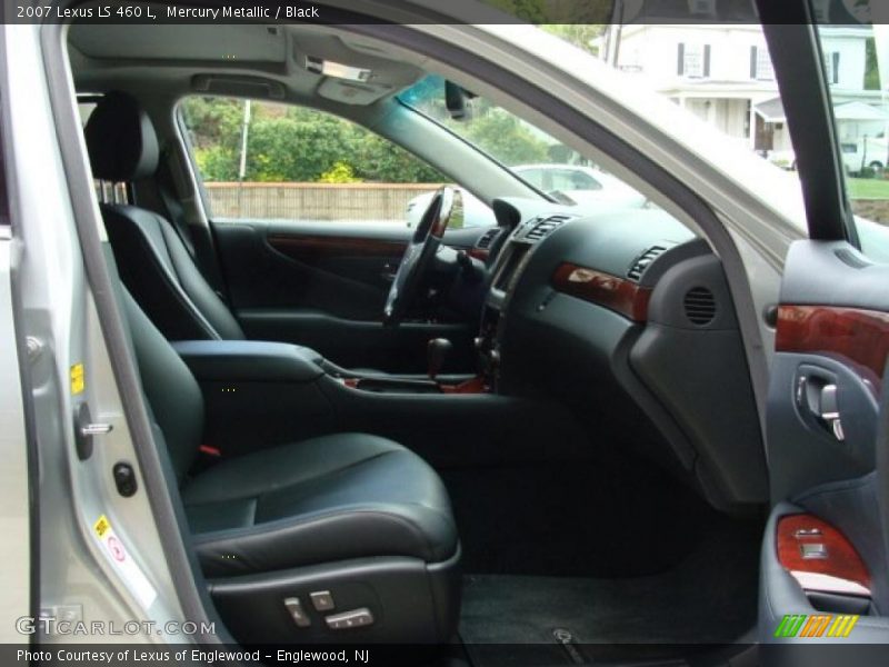 Mercury Metallic / Black 2007 Lexus LS 460 L