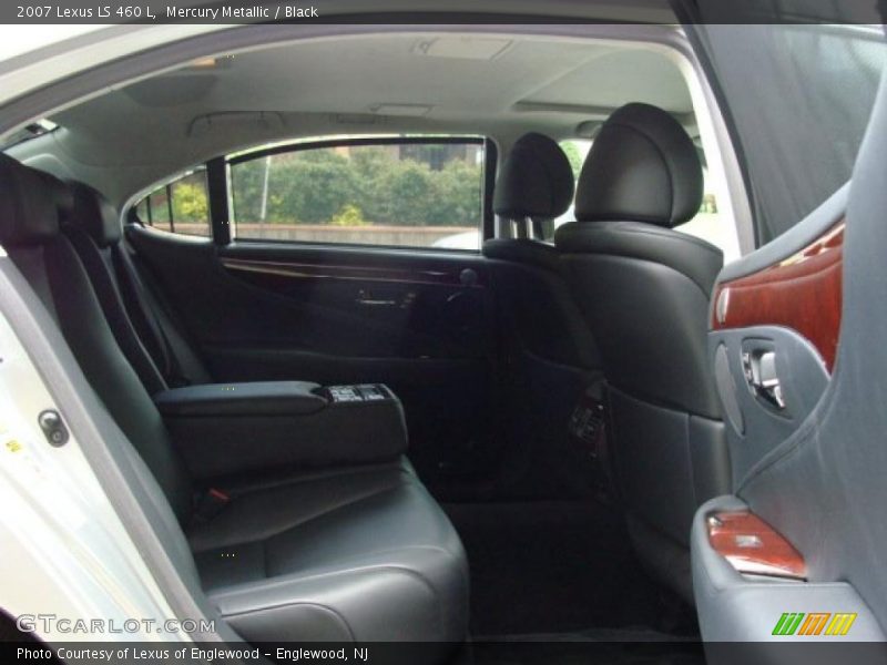Mercury Metallic / Black 2007 Lexus LS 460 L