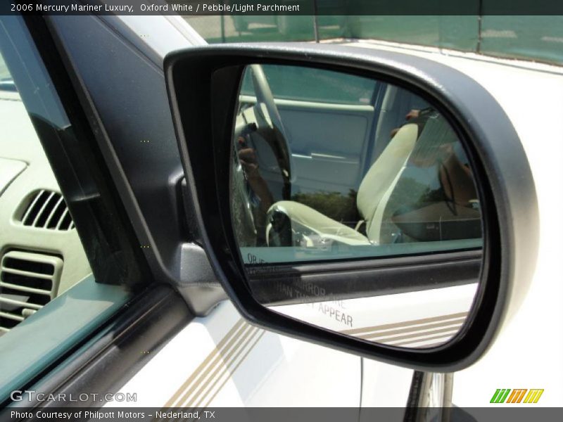 Oxford White / Pebble/Light Parchment 2006 Mercury Mariner Luxury