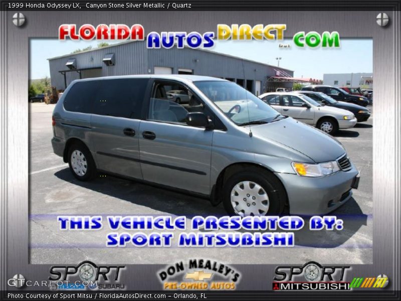 Canyon Stone Silver Metallic / Quartz 1999 Honda Odyssey LX