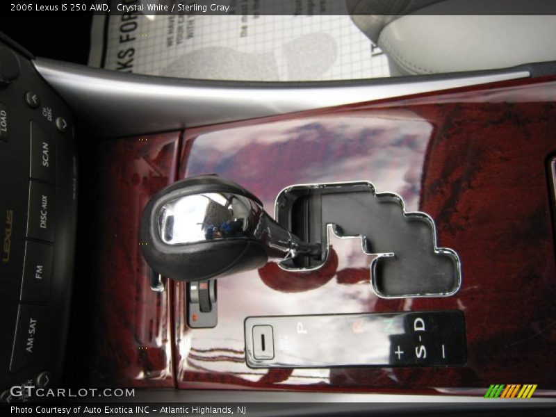 Crystal White / Sterling Gray 2006 Lexus IS 250 AWD