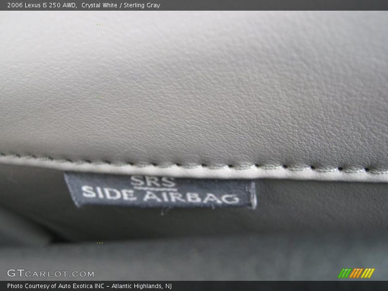 Crystal White / Sterling Gray 2006 Lexus IS 250 AWD