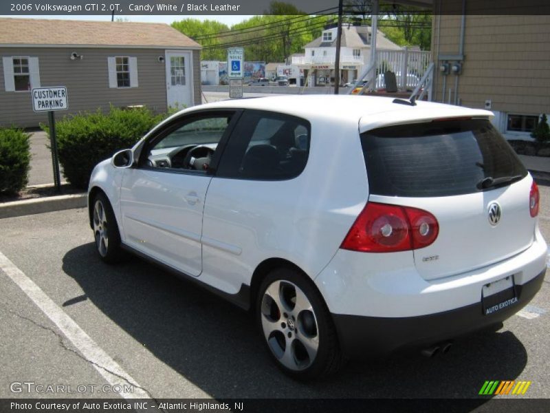 Candy White / Black Leather 2006 Volkswagen GTI 2.0T