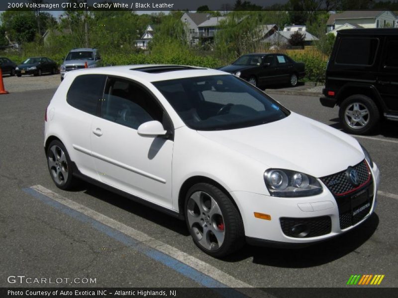 Candy White / Black Leather 2006 Volkswagen GTI 2.0T