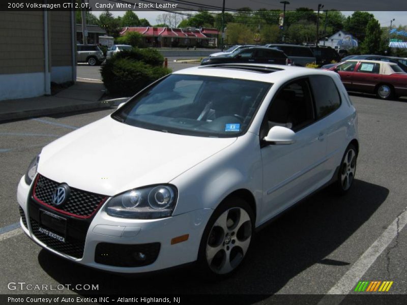 Candy White / Black Leather 2006 Volkswagen GTI 2.0T