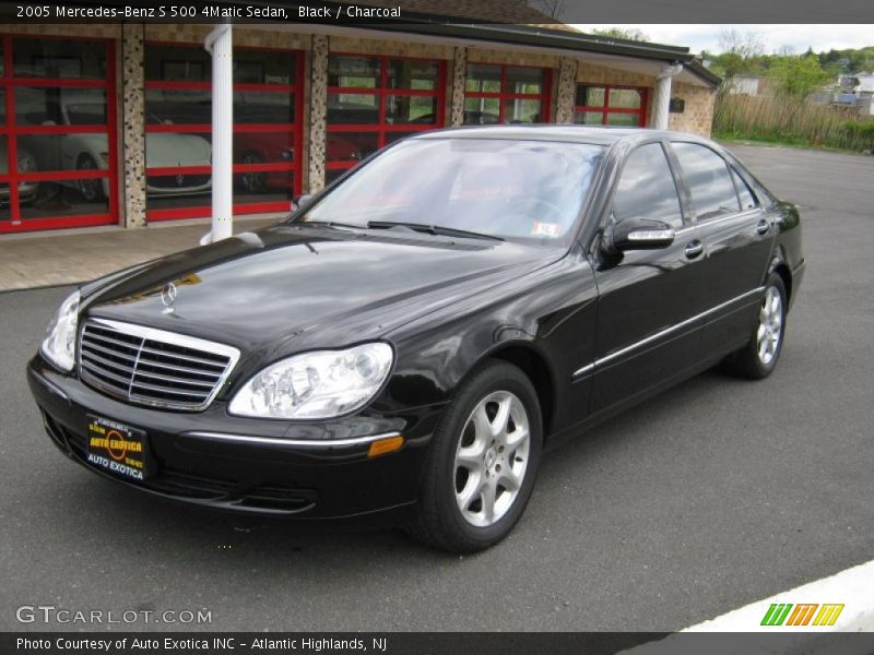 Black / Charcoal 2005 Mercedes-Benz S 500 4Matic Sedan