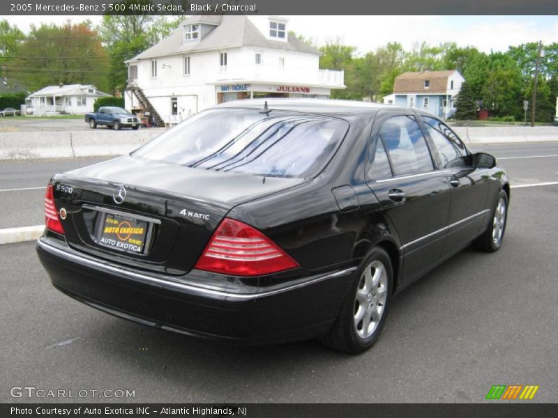 Black / Charcoal 2005 Mercedes-Benz S 500 4Matic Sedan