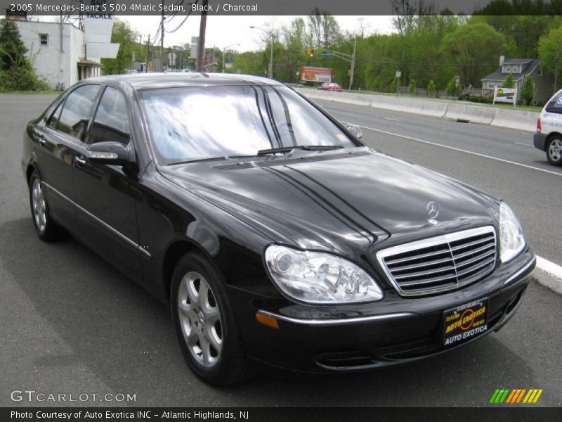 Black / Charcoal 2005 Mercedes-Benz S 500 4Matic Sedan