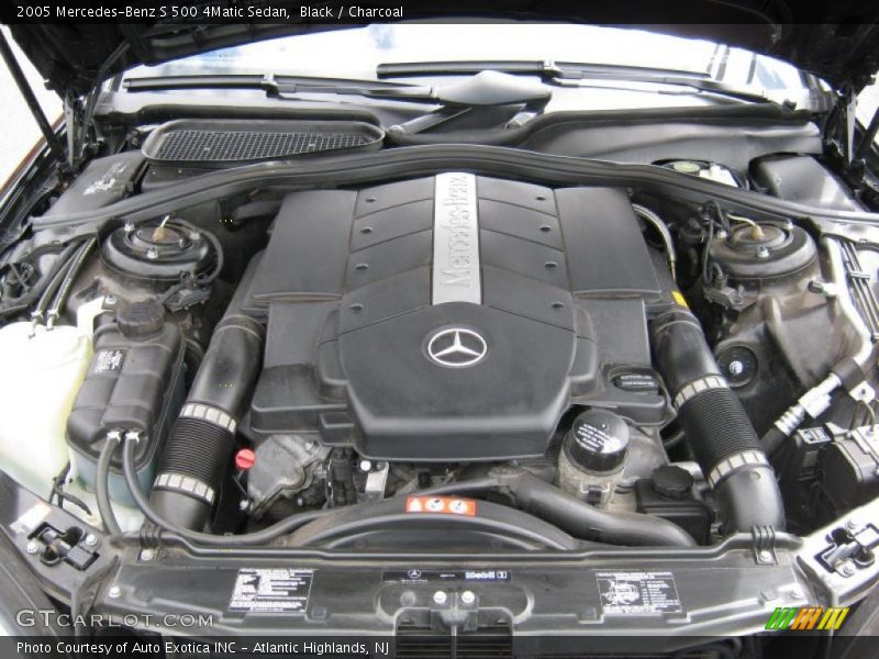 Black / Charcoal 2005 Mercedes-Benz S 500 4Matic Sedan