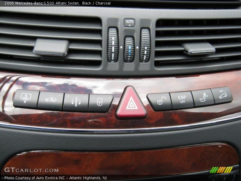 Black / Charcoal 2005 Mercedes-Benz S 500 4Matic Sedan